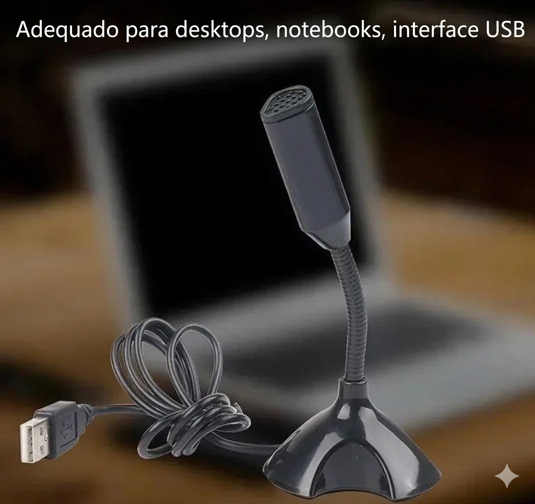 Microfone USB