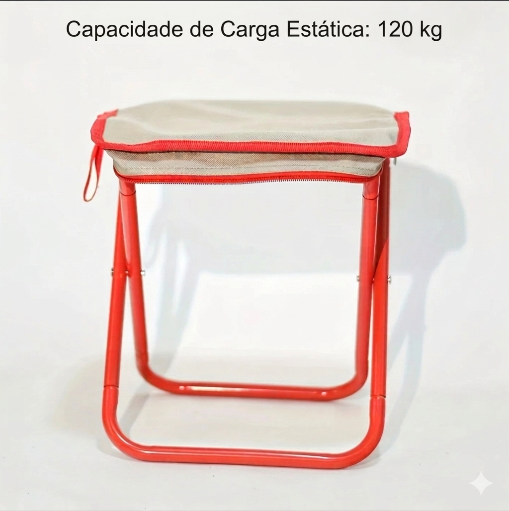 Cadeira Pocket Stealth: Resistência de 120kg