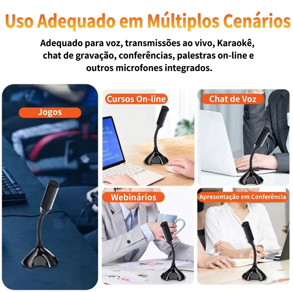 Microfone USB