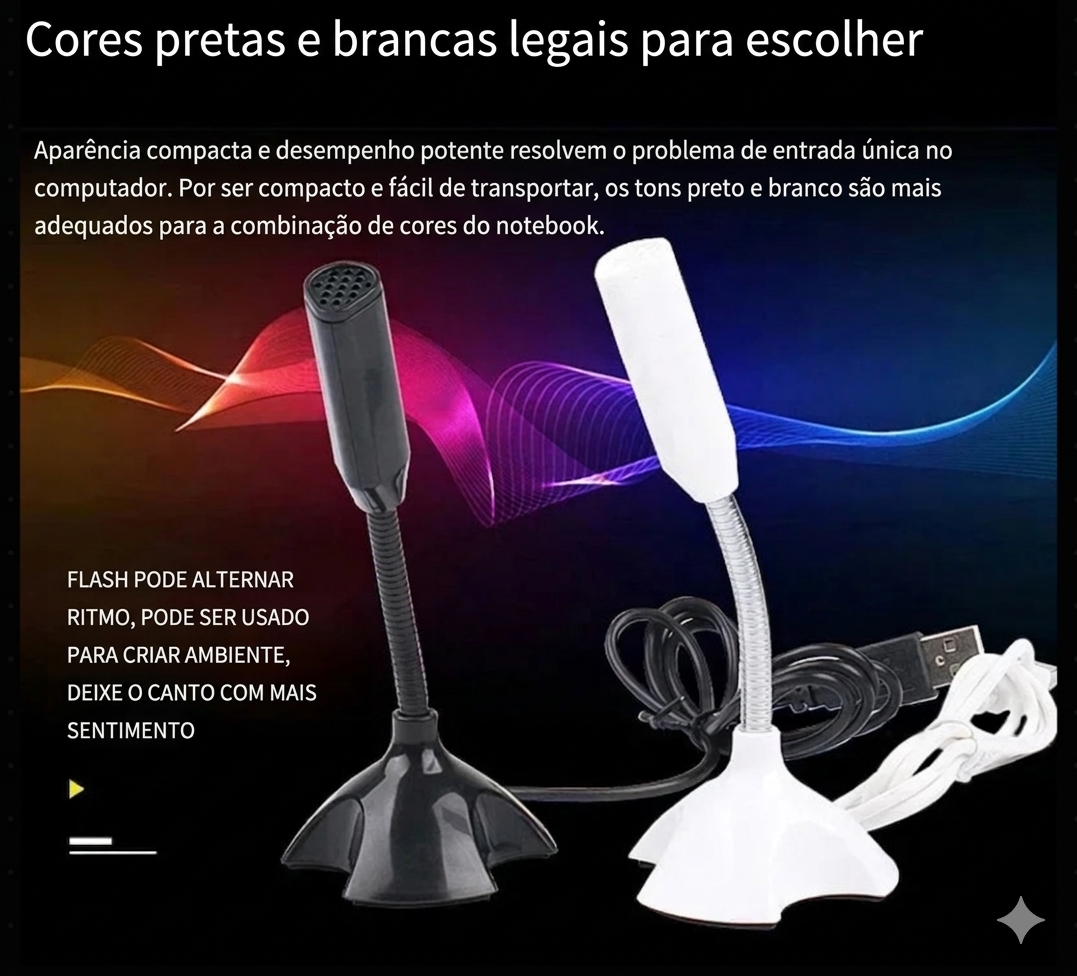 Microfone USB